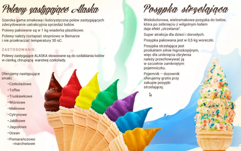 Zastygająca nutka słodkości
