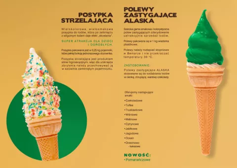 Posypka strzelająca daje eksplodujące efekty