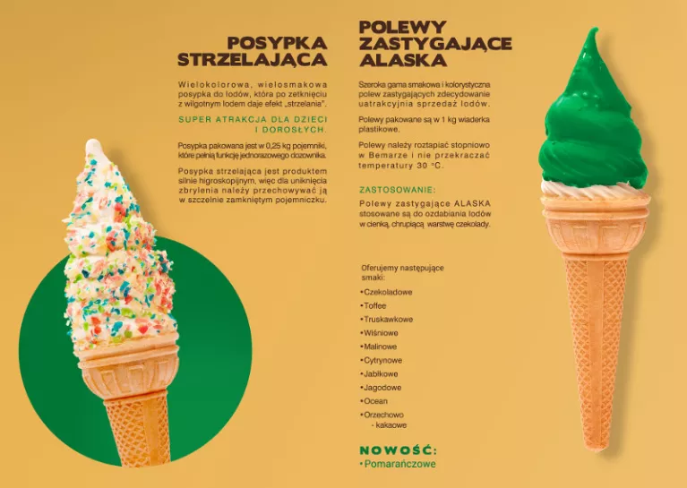 Posypka strzelająca daje eksplodujące efekty