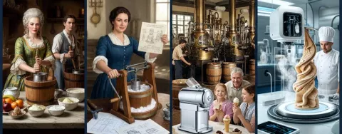 Słodka rewolucja - historia wynalezienia maszyny do lodów