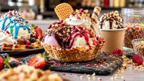 Więcej niż lody – dodatki DYLEX, które zmieniają każdy deser